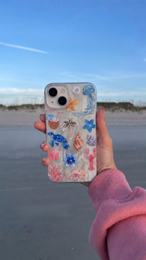 Beach Sunset Shell Lookbook